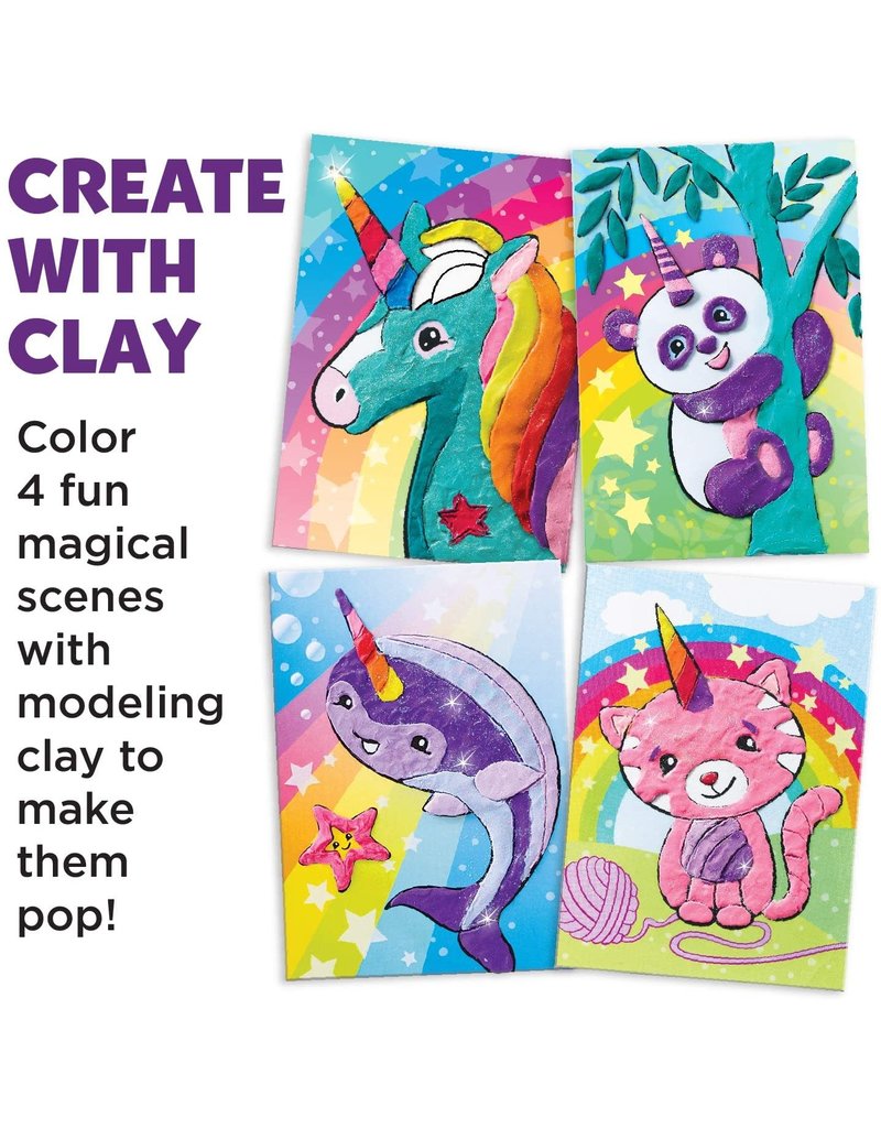 Faber-Castell Craft Kit Do Art Coloring with Clay Unicorn & Friends