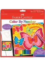 Faber-Castell Craft Kit Color By Number Bloomin' Butterflies