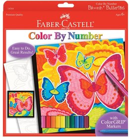 Faber-Castell Craft Kit Color By Number Bloomin' Butterflies