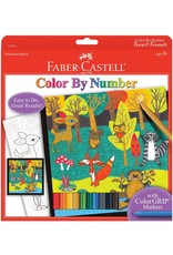 Faber-Castell Craft Kit Color By Number Forest Friends