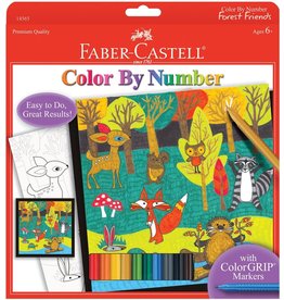 Faber-Castell Craft Kit Color By Number Forest Friends
