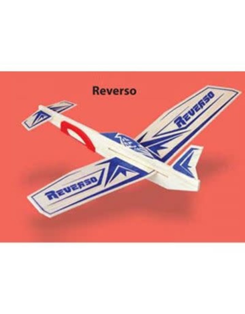 Guillow's Hobby Balsa Wood Glider Guillow's Reverso Superhero Balsa Plane