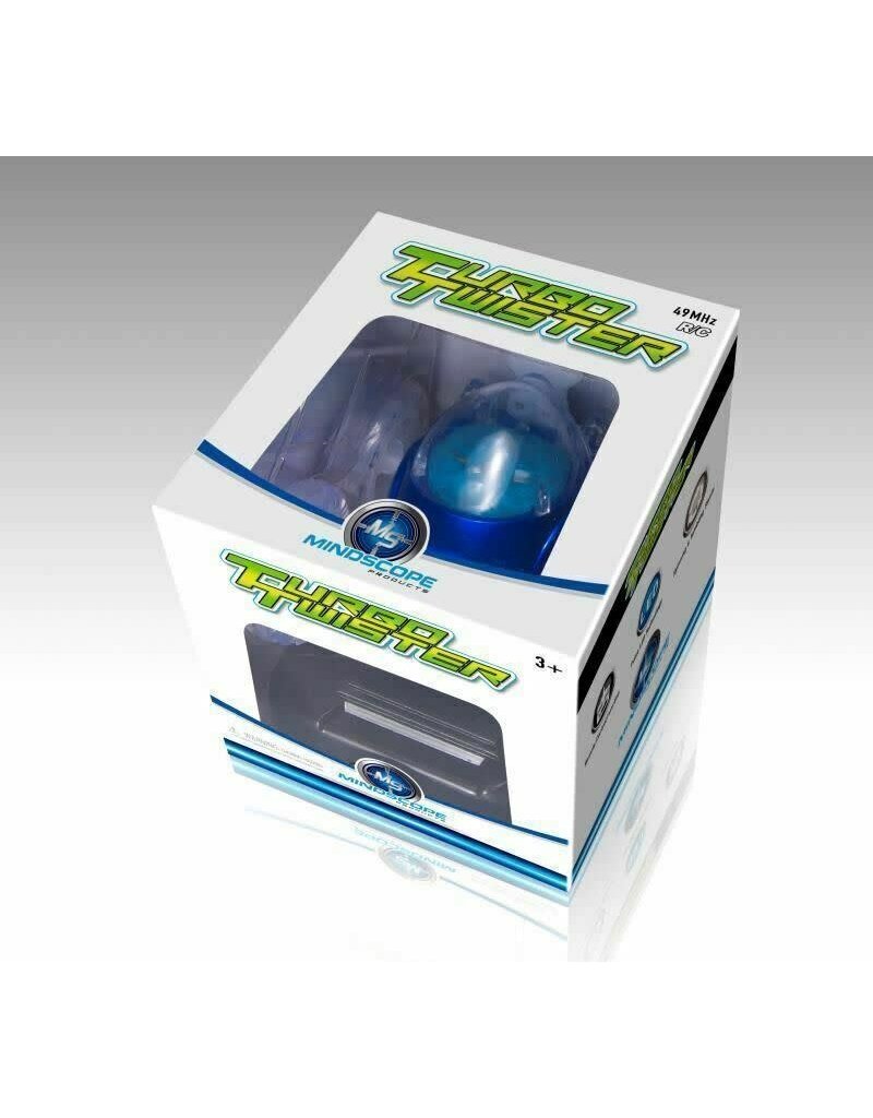 Mindscope Products Turbo Twisters Stunt LED RC Car - Blue (49 Mhz)
