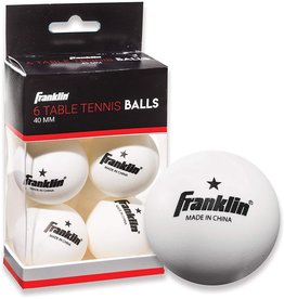 Franklin Sports Game Accessories Table Tennis Balls (6 Pack)