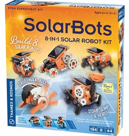Thames & Kosmos Science Kit SolarBots 8-in-1 Solar Robot Kit