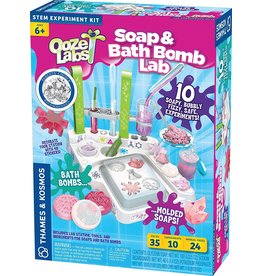 Thames & Kosmos Science Kit Ooze Labs: Soap & Bath Bomb Lab