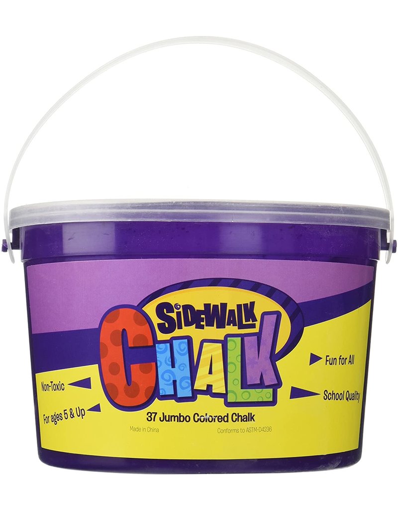 The toy network Art Supplies Jumbo Sidewalk Chalk (37 Colors)