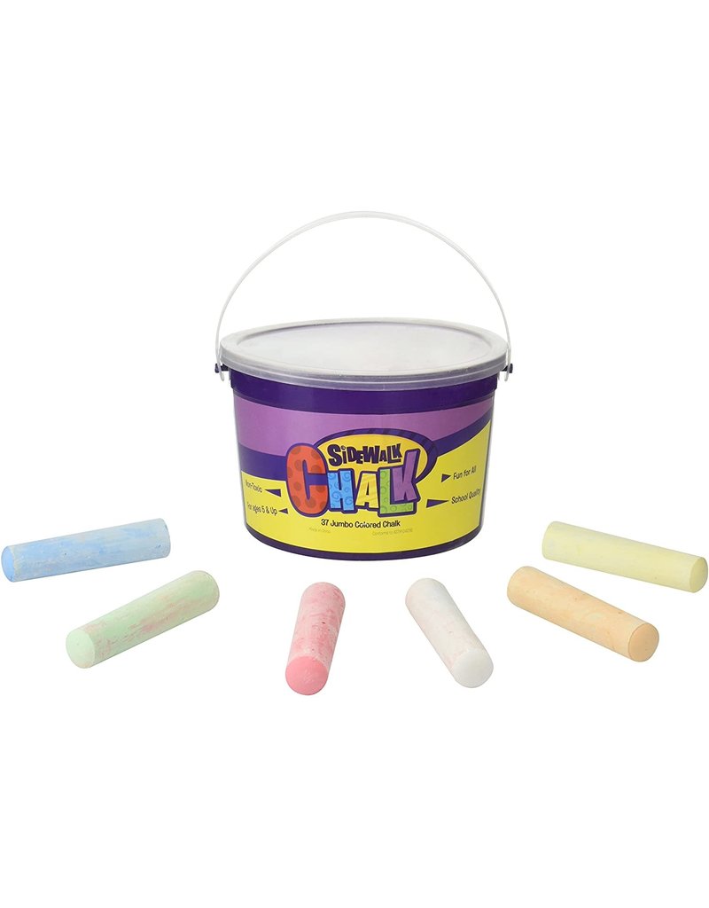 The toy network Art Supplies Jumbo Sidewalk Chalk (37 Colors)