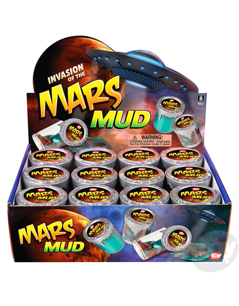 The toy network Novelty Glow-in-the-Dark Mars Mud Slime