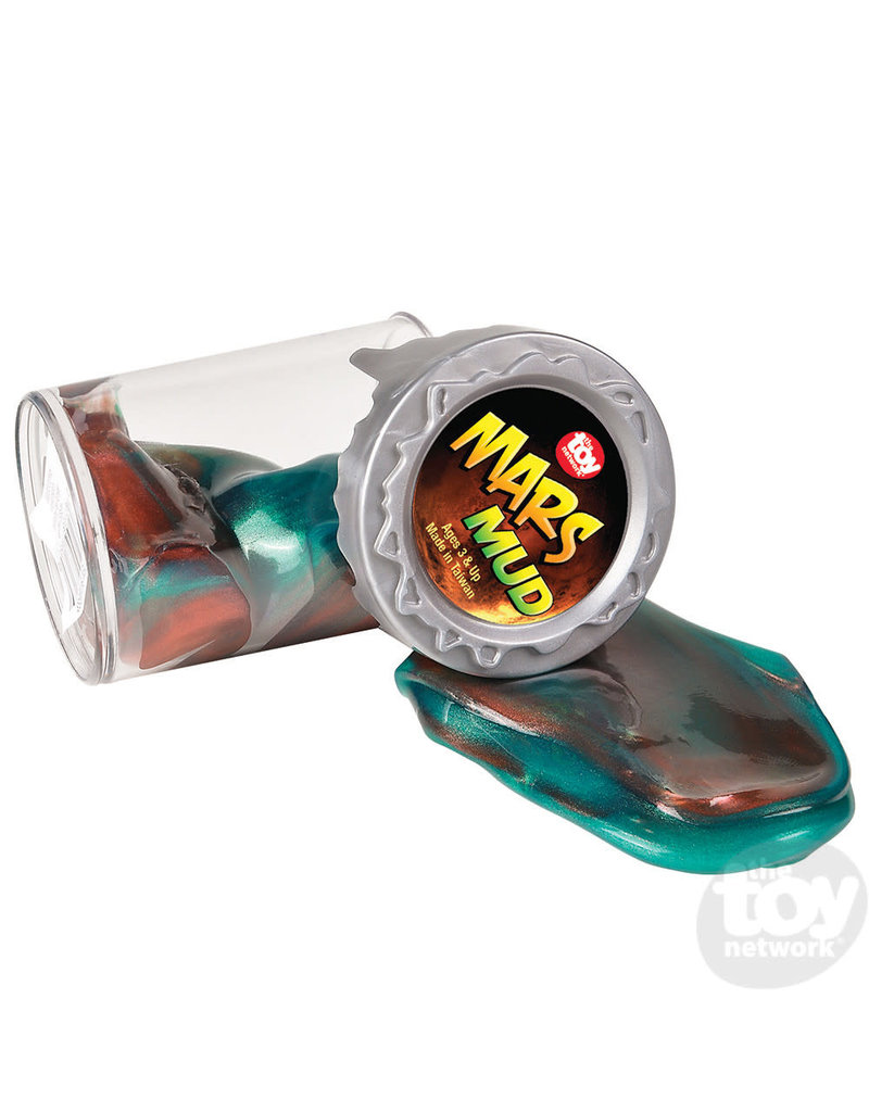 The toy network Novelty Glow-in-the-Dark Mars Mud Slime