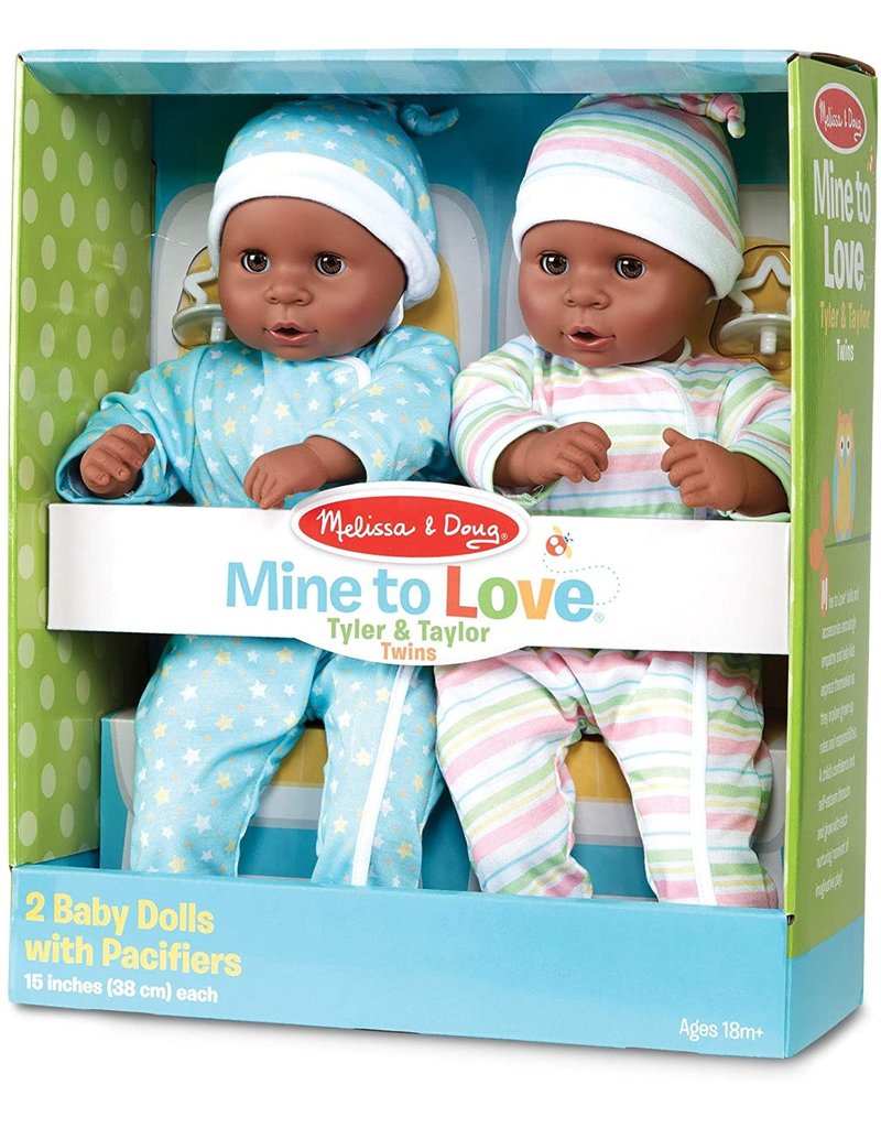 Melissa & Doug Mine to LoveTyler and Taylor Twins