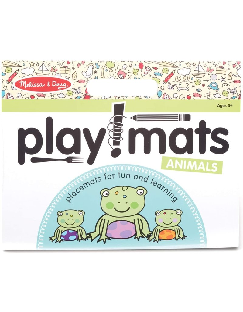 Melissa & Doug Art Supplies PlayMats Animals