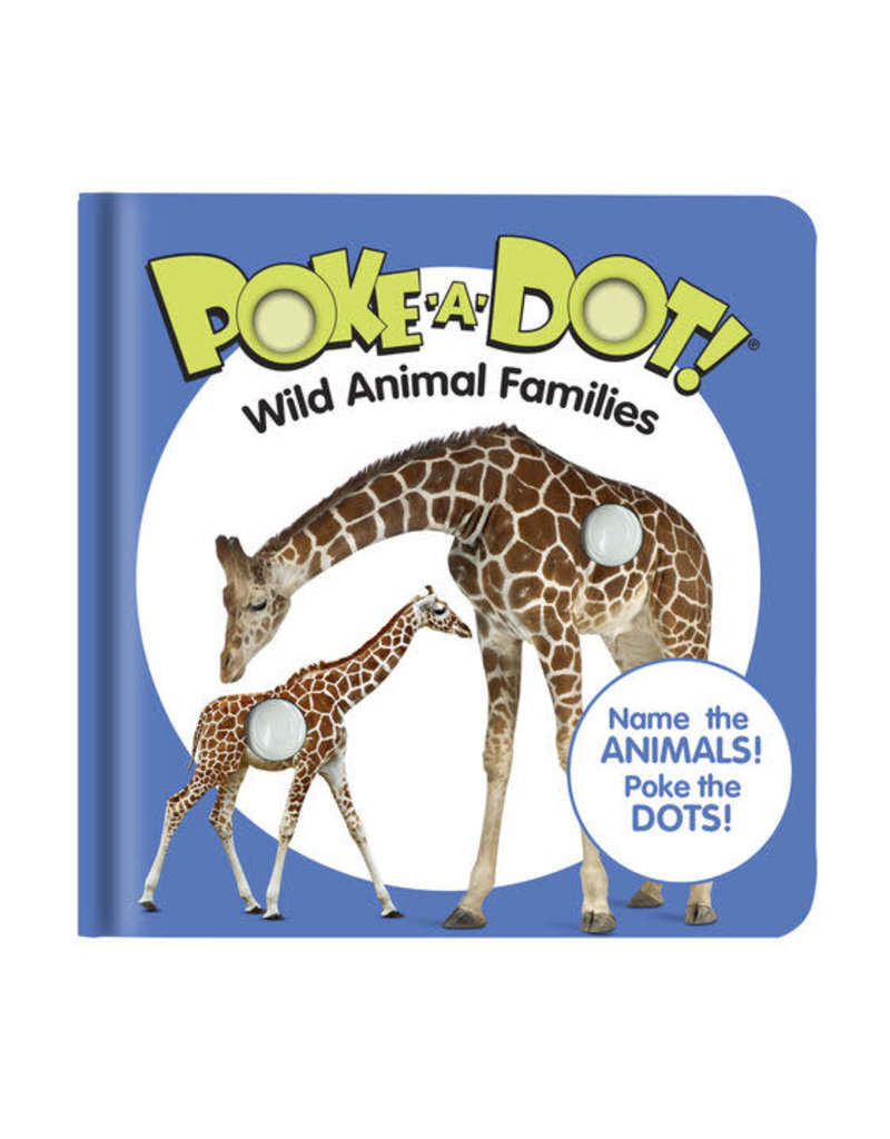 Melissa & Doug Poke-A-Dot Book: Wild Animal Families