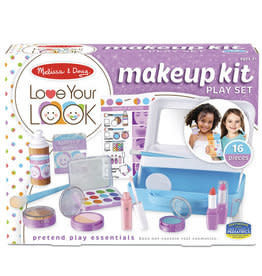 Melissa & Doug Pretend Play Love Your Look Makeup Kit Play Set 16 Pieces