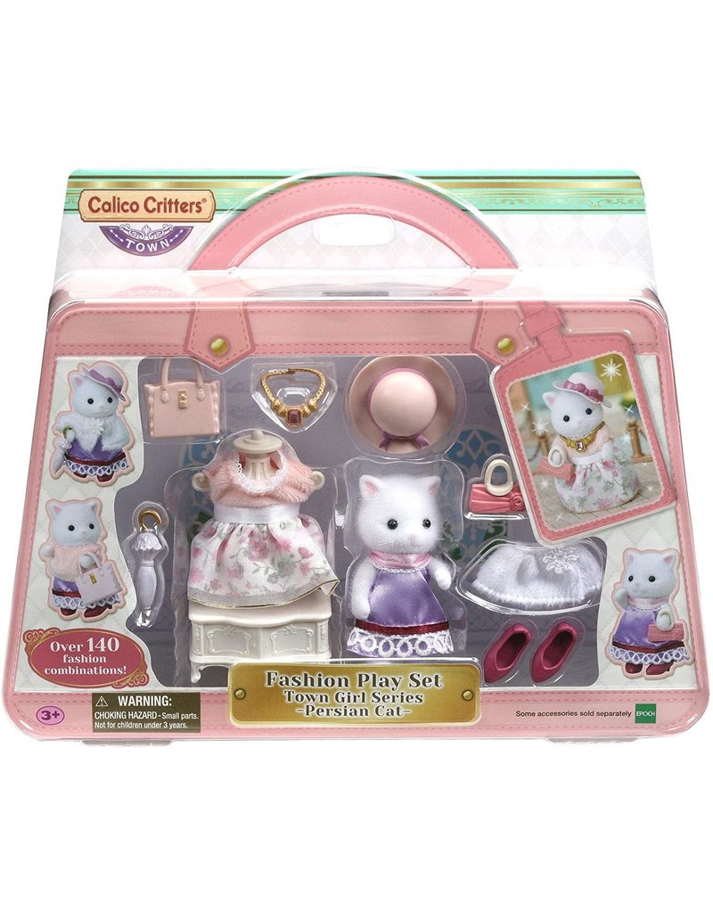 Calico Critters Calico Critters Fashion Playset Town Girl Series Persian Cat