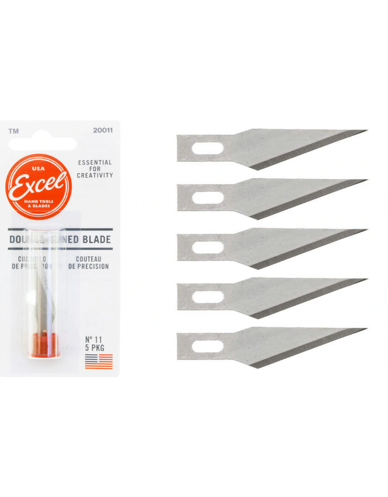 Excel Hand Tools & Blades Hobby Tool Excel Blades - Double Honed Blade (5)