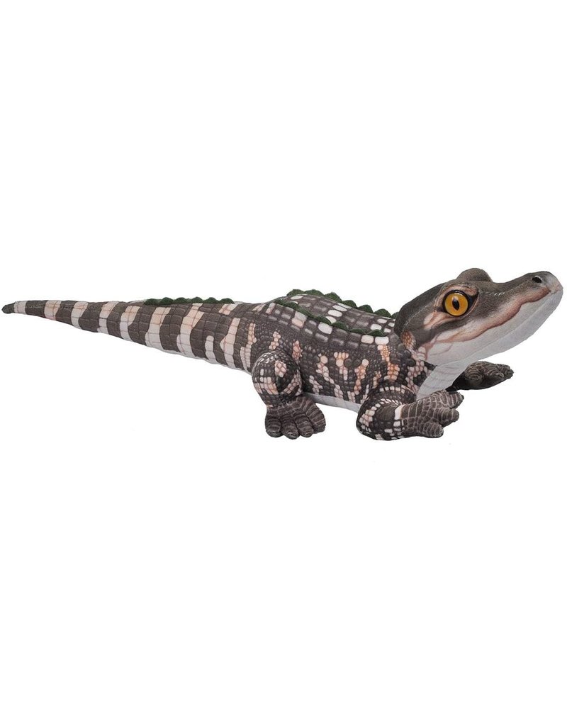 Wild Republic Plush Living Stream Medium Alligator Baby