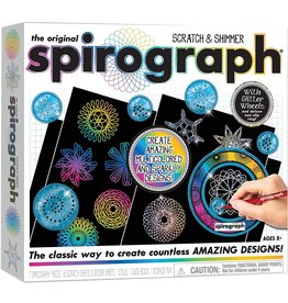 Kahootz Craft Kit Spirograph Scratch & Shimmer