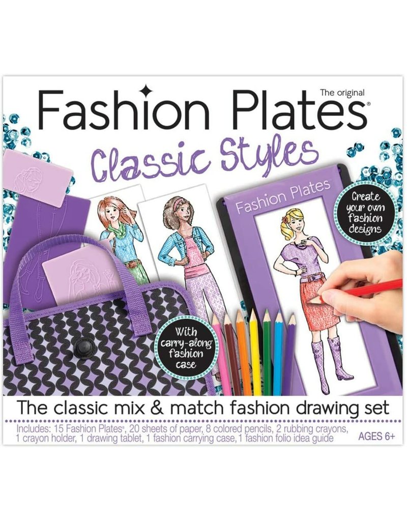 Kahootz Craft Kit Fashion Plates Deluxe Kit