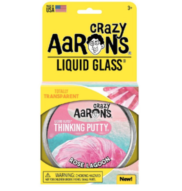 Crazy Aaron Putty Crazy Aaron's Thinking Putty - Liquid Glass - Rose Lagoon