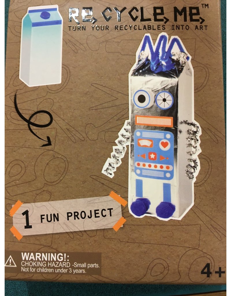 Craft Kit Recycle Me Recycles into Art Milk Carton - Pow Science LLC