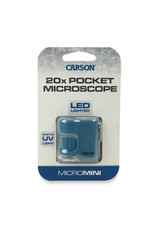 Carson optical Gadget MicroMini Microscope - Blue