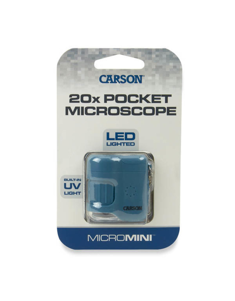 Carson optical Gadget MicroMini Microscope - Blue