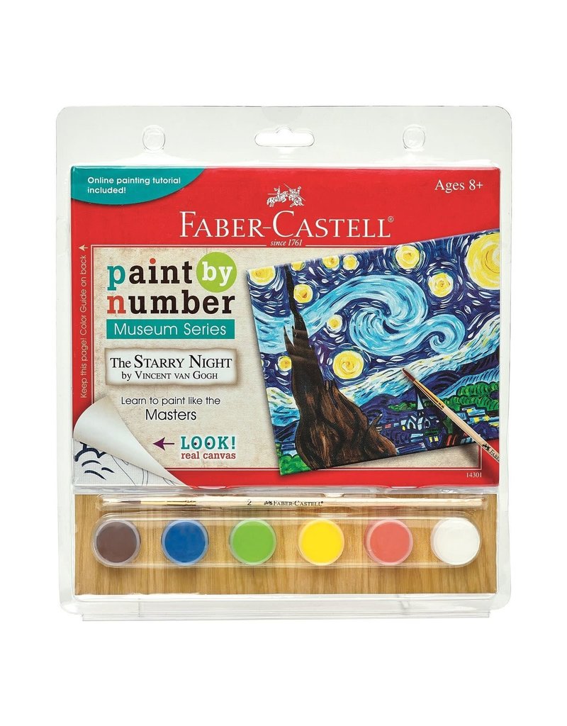 Faber-Castell Craft Kit Paint By Number Museum Series The Starry Night
