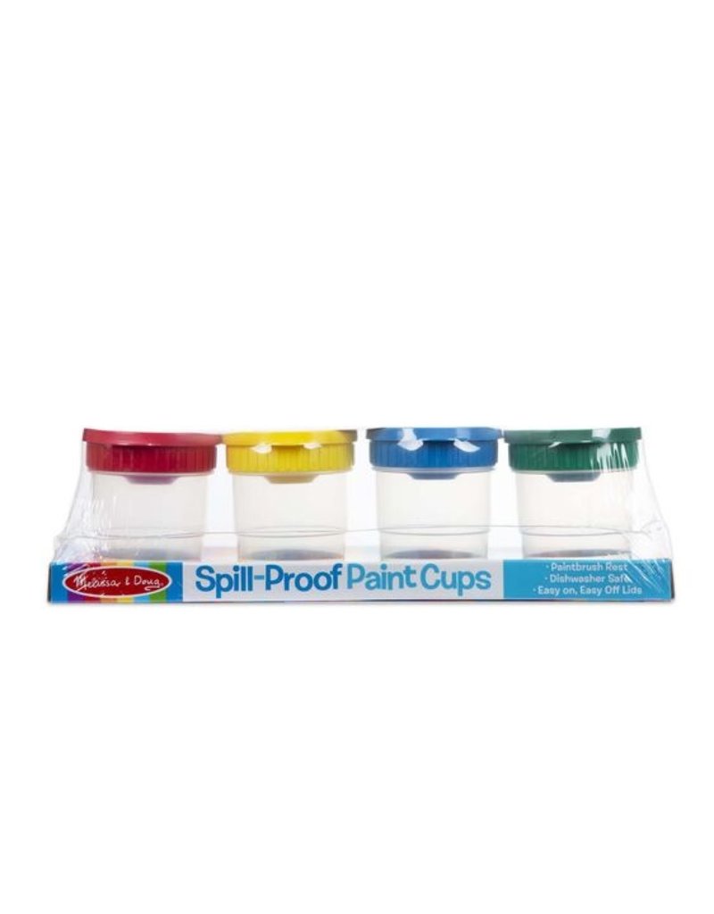 Melissa & Doug Art Supplies Spill-Proof Paint Cups