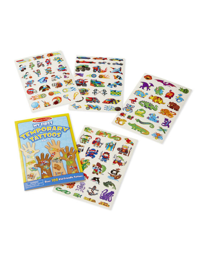 Melissa & Doug Craft Kit My First Temporary Tattoos - Blue