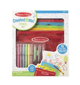 Melissa & Doug Craft Kit Stencil Art Activity Set