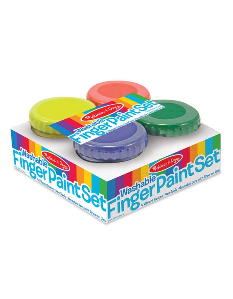 Melissa & Doug Art Supplies Finger Paint Set