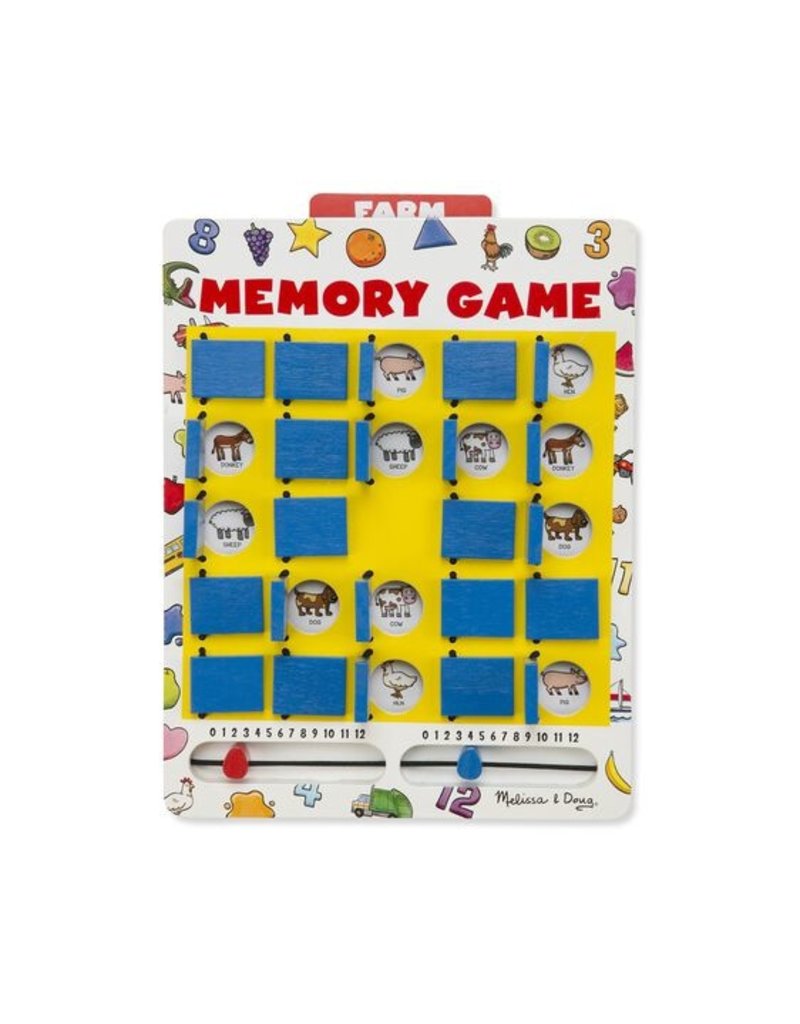Melissa & Doug Game Flip to Win Memory Game