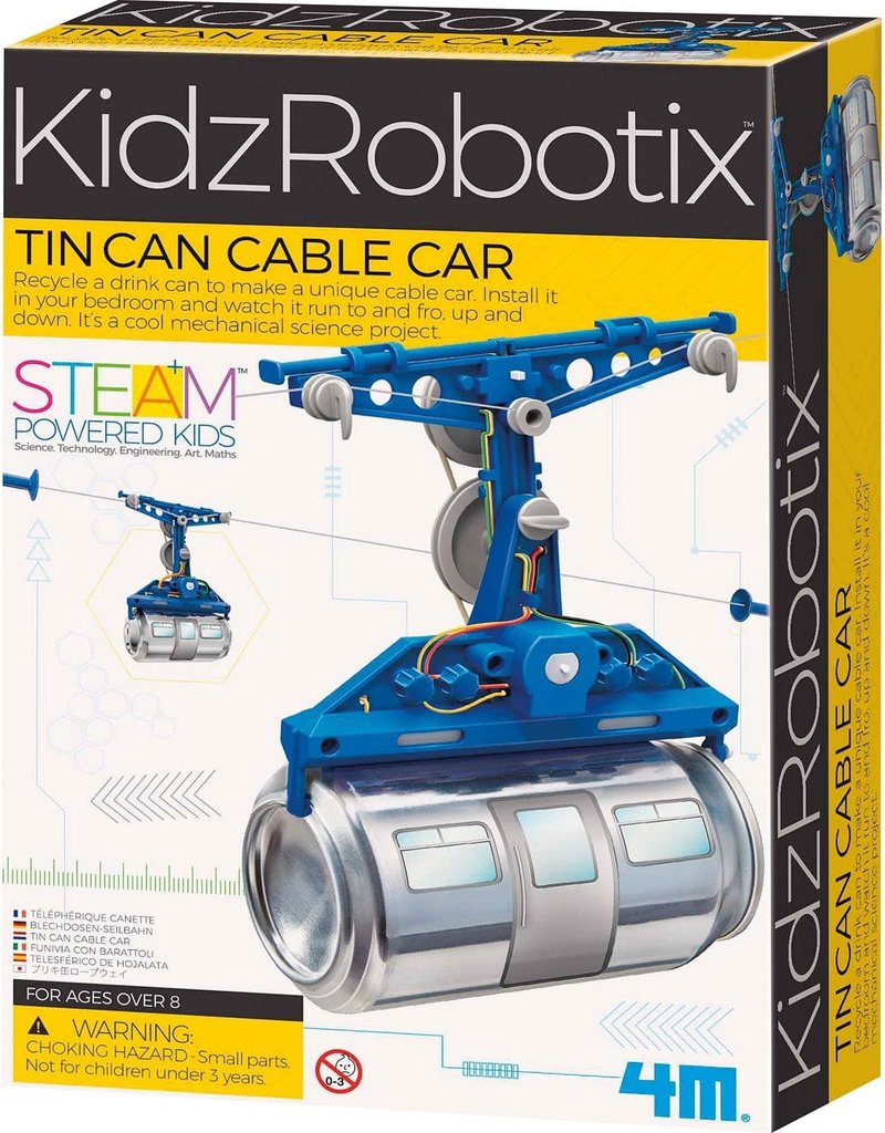 4M Science Kit 4M Tin Can Cable Car