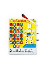 Melissa & Doug Game Wooden Flip to Win Hangman