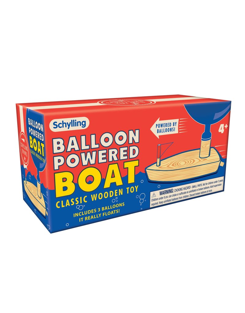 Schylling Toys Classic Balloon Powered Boat