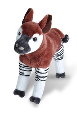 Wild Republic Plush CuddleKins Okapi (12")