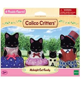 Calico Critters Calico Critters Midnight Cat Family
