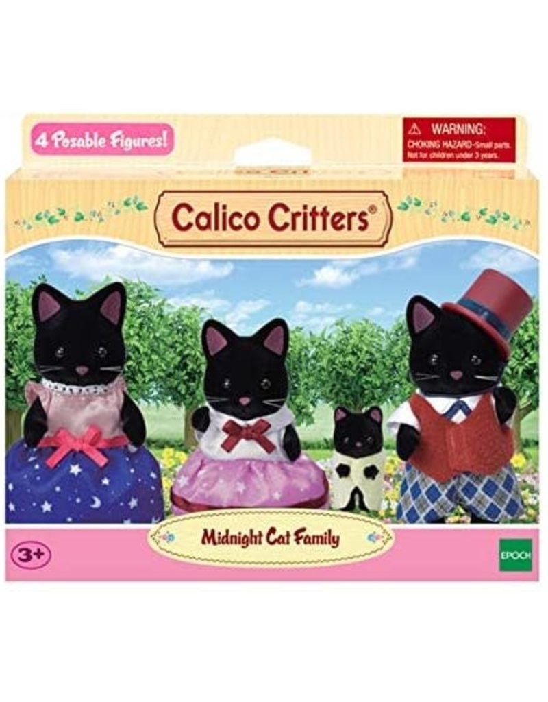 Calico Critters Calico Critters Midnight Cat Family