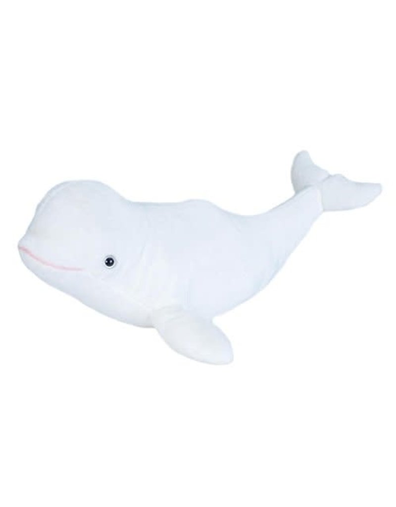 Wild Republic CuddleKins Beluga Whale Plush (21")