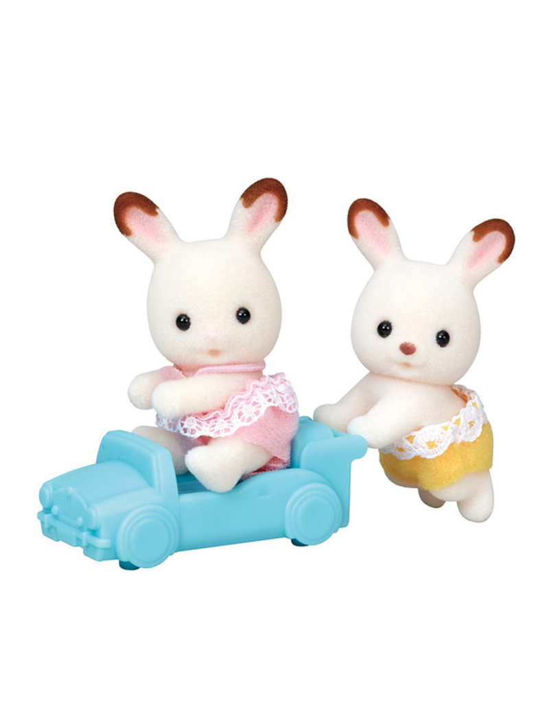 Calico Critters Calico Critters Chocolate/Hopscotch Rabbit Twins