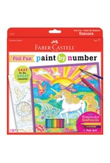 Faber-Castell Craft Kit Paint By Numbers Foil Fun - Unicorn