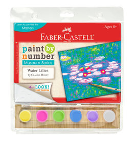 Faber-Castell Craft Kit Paint By Number Museum Series Water Lilies