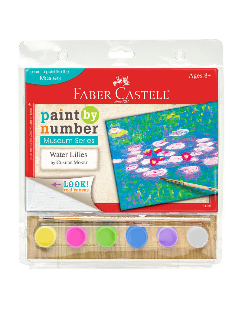 Faber-Castell Craft Kit Paint By Number Museum Series Water Lilies
