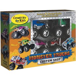 Creativity for Kids Craft Kit Monster Trucks Custom Shop