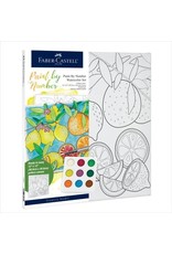 Faber-Castell Craft Kit Paint By Number Watercolor Produce