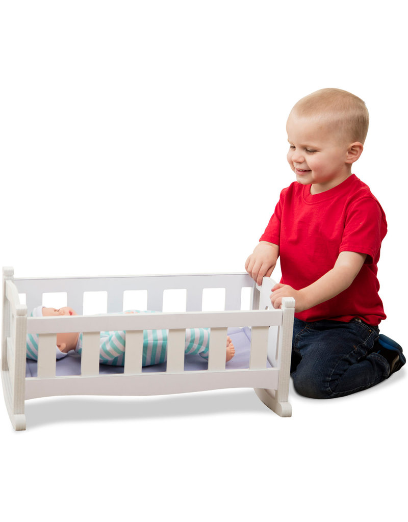 Melissa & Doug Pretend Play Mine to Love Play Cradle