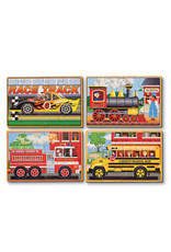 Melissa & Doug Puzzle in a Box - Vehicle