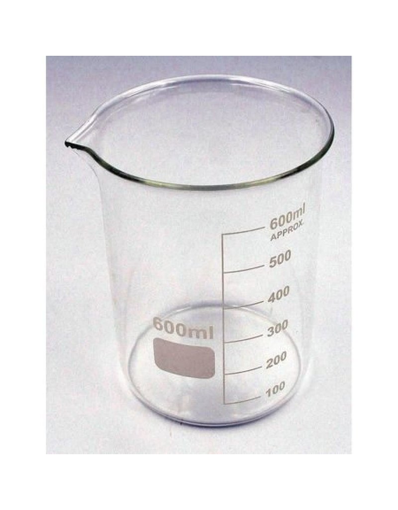 Supertek Scientific Scientific Labware Borosilicate Glass Beaker 600 mL