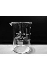 Supertek Scientific Scientific Labware Borosilicate Glass Beaker 100 mL